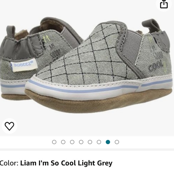 Robeez Unisex-Child Slip on Soft Soles Crib Shoe - Picture 2 of 3